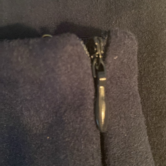 Guess dark blue faux suede pants small - Picture 4 of 6